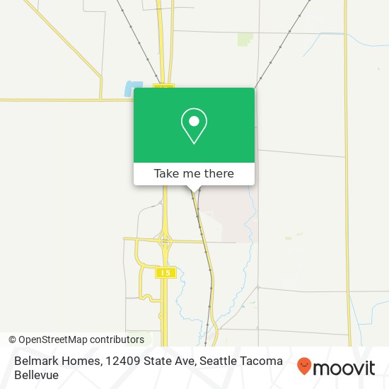 Mapa de Belmark Homes, 12409 State Ave