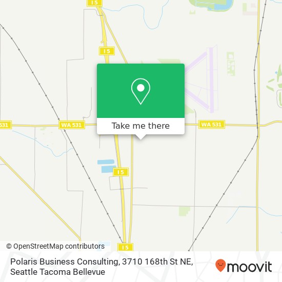 Mapa de Polaris Business Consulting, 3710 168th St NE