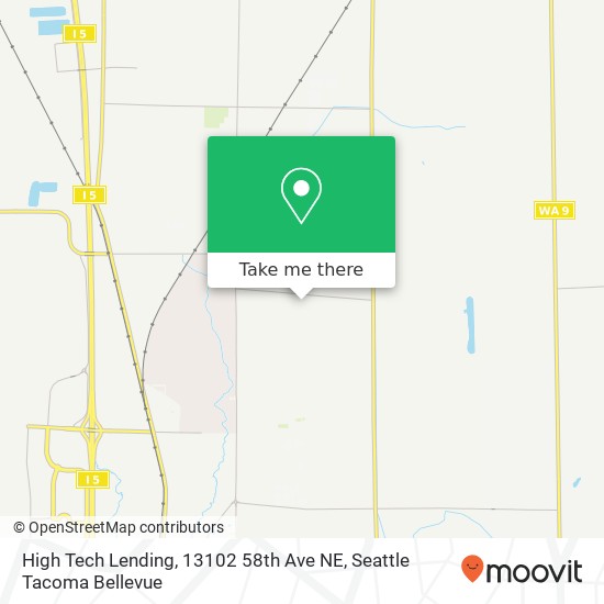 Mapa de High Tech Lending, 13102 58th Ave NE