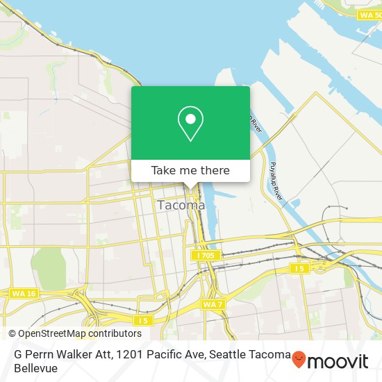 G Perrn Walker Att, 1201 Pacific Ave map