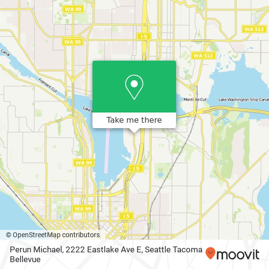 Mapa de Perun Michael, 2222 Eastlake Ave E