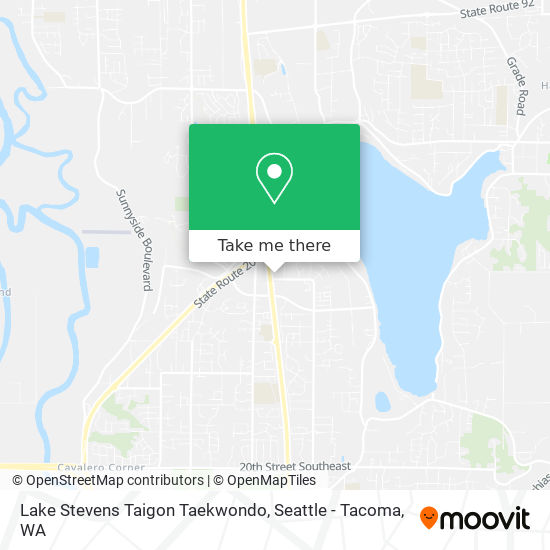 Lake Stevens Taigon Taekwondo map