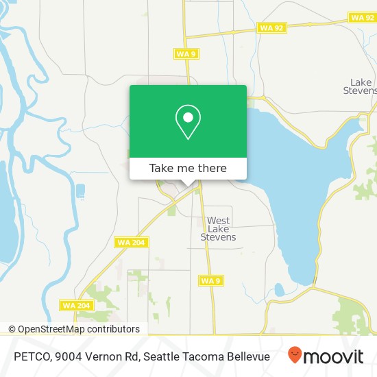 Mapa de PETCO, 9004 Vernon Rd