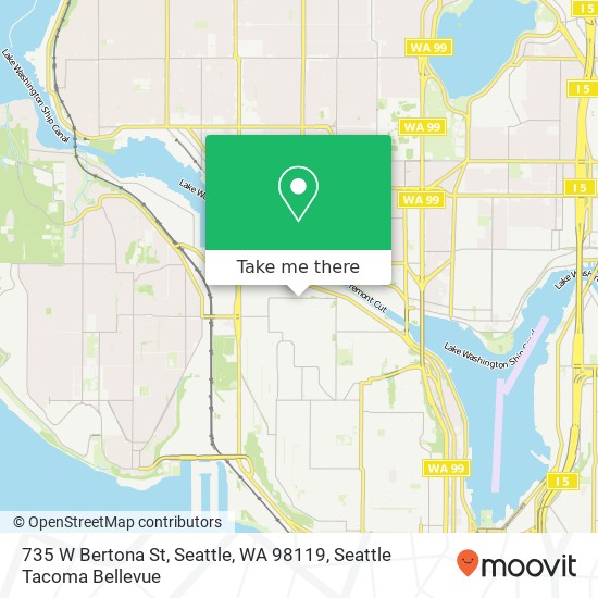 735 W Bertona St, Seattle, WA 98119 map