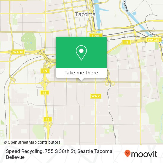 Speed Recycling, 755 S 38th St map