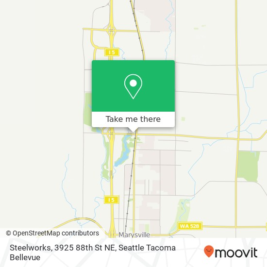 Mapa de Steelworks, 3925 88th St NE