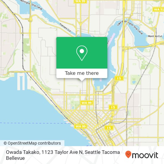 Owada Takako, 1123 Taylor Ave N map