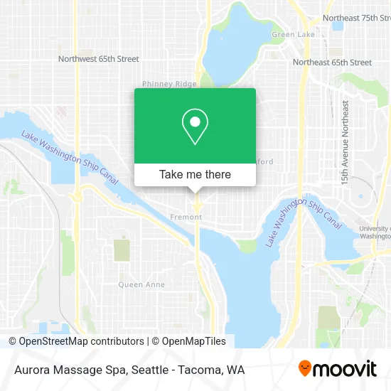 Mapa de Aurora Massage Spa