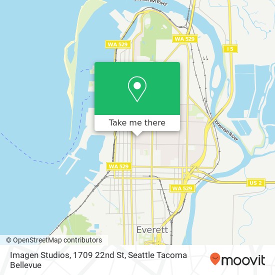 Imagen Studios, 1709 22nd St map