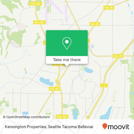 Mapa de Kensington Properties, 13410 Highway 99