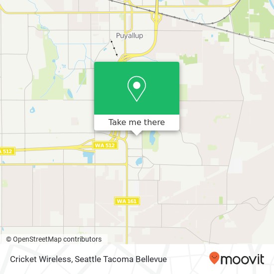 Cricket Wireless map