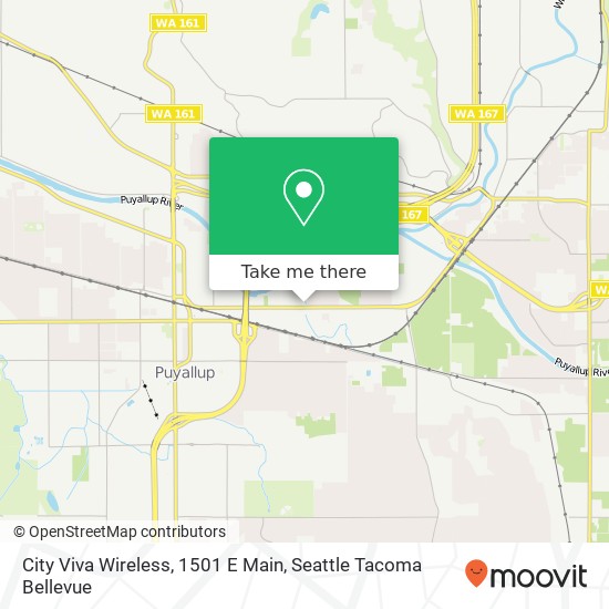 City Viva Wireless, 1501 E Main map