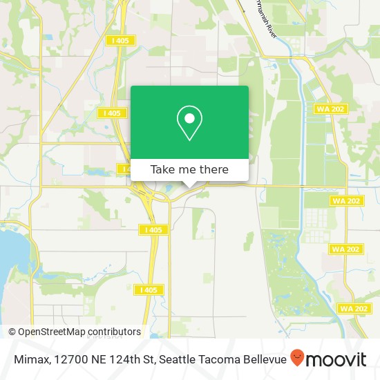 Mapa de Mimax, 12700 NE 124th St