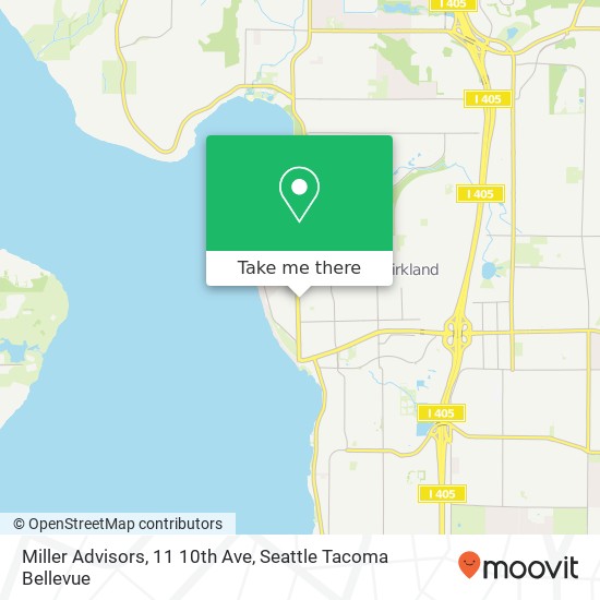 Mapa de Miller Advisors, 11 10th Ave