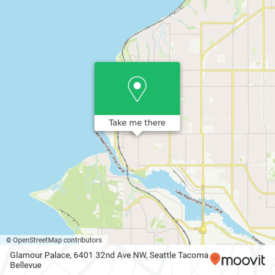 Glamour Palace, 6401 32nd Ave NW map