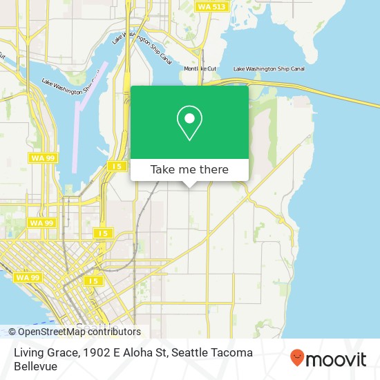 Living Grace, 1902 E Aloha St map