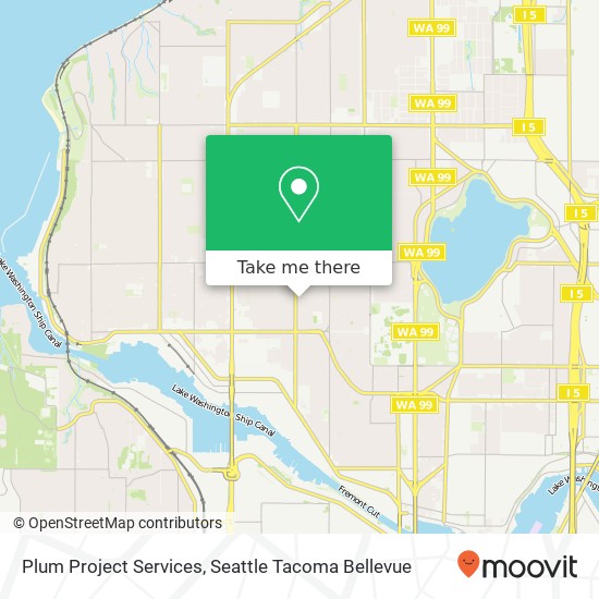 Mapa de Plum Project Services