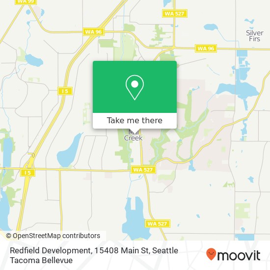 Redfield Development, 15408 Main St map