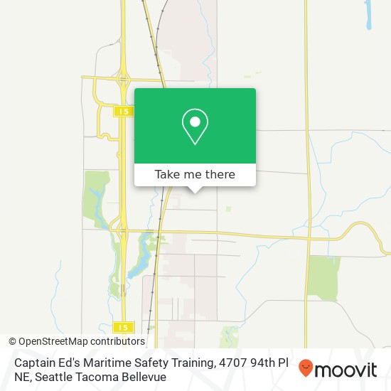 Captain Ed's Maritime Safety Training, 4707 94th Pl NE map