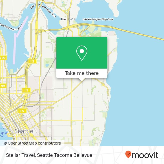 Mapa de Stellar Travel