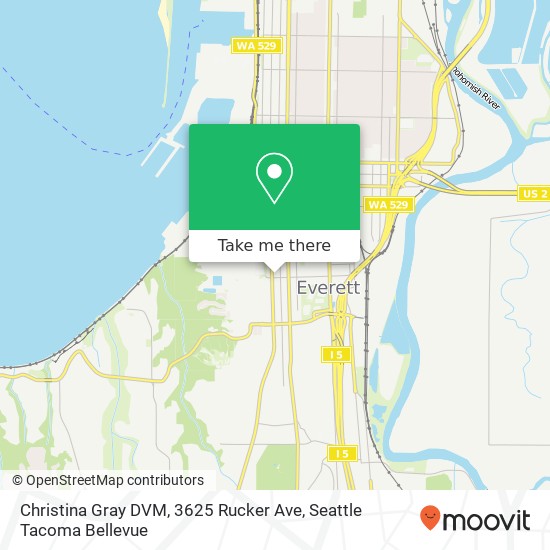 Christina Gray DVM, 3625 Rucker Ave map