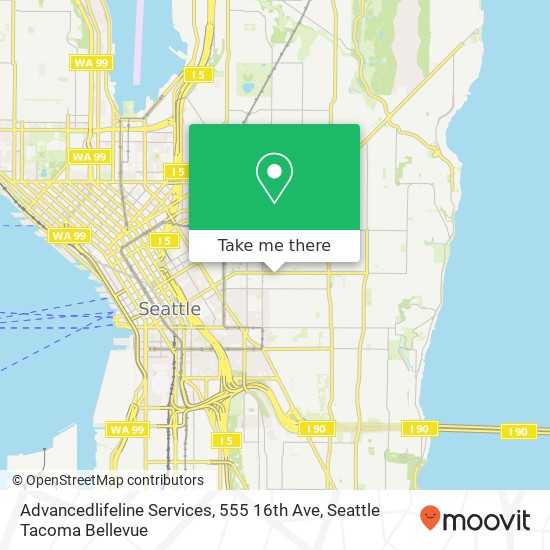 Advancedlifeline Services, 555 16th Ave map