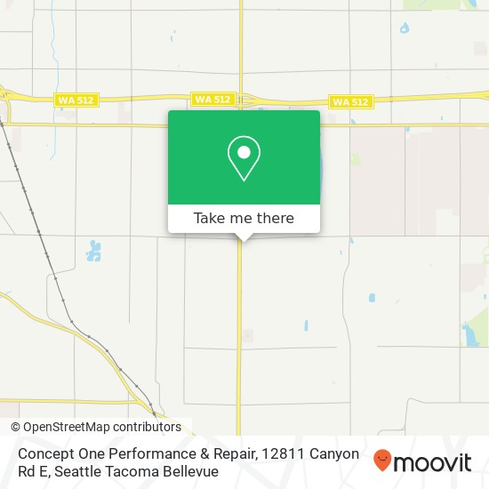 Concept One Performance & Repair, 12811 Canyon Rd E map