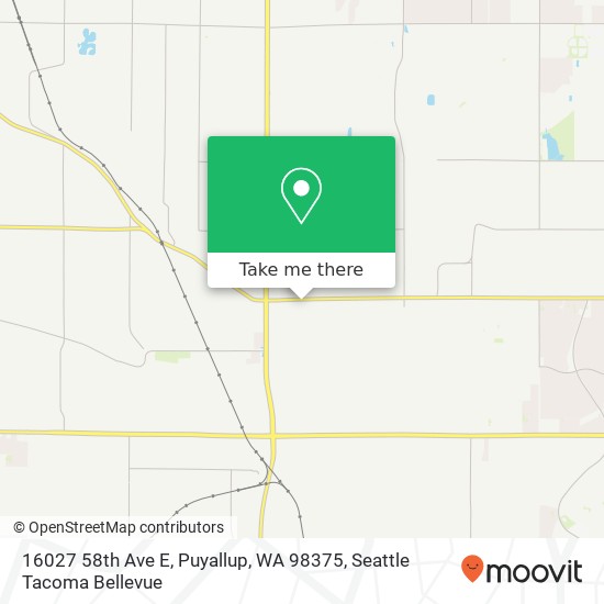 Mapa de 16027 58th Ave E, Puyallup, WA 98375