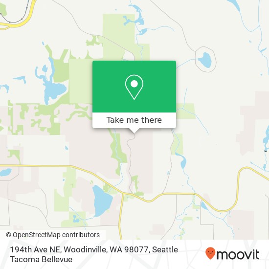 194th Ave NE, Woodinville, WA 98077 map