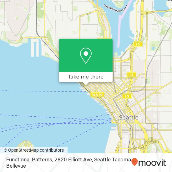 Mapa de Functional Patterns, 2820 Elliott Ave