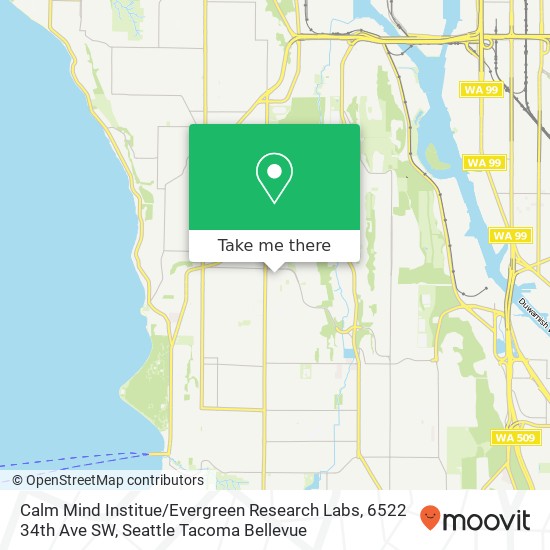 Calm Mind Institue / Evergreen Research Labs, 6522 34th Ave SW map