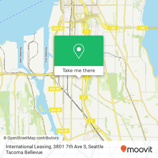 Mapa de International Leasing, 3801 7th Ave S