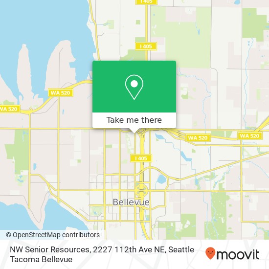 Mapa de NW Senior Resources, 2227 112th Ave NE