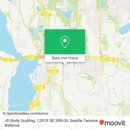 JD Body Sculting, 12819 SE 38th St map