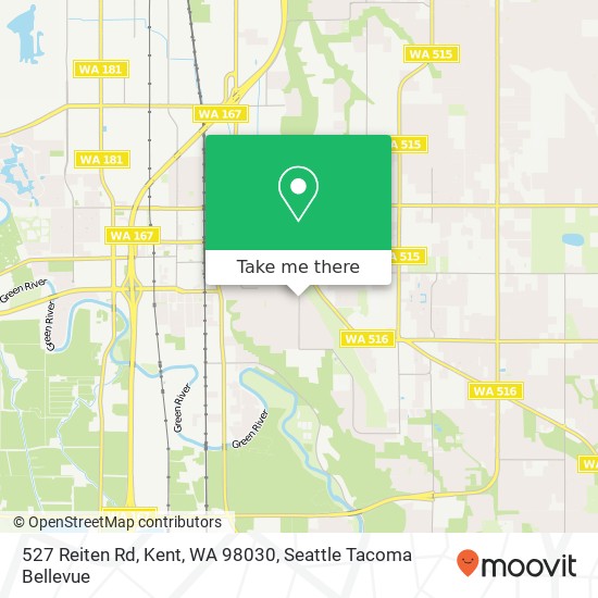 527 Reiten Rd, Kent, WA 98030 map