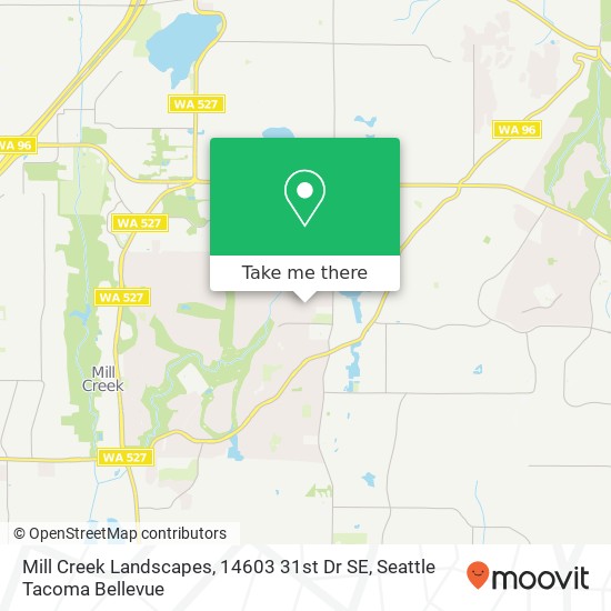 Mill Creek Landscapes, 14603 31st Dr SE map