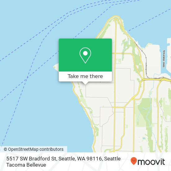 5517 SW Bradford St, Seattle, WA 98116 map