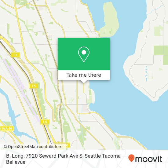 B. Long, 7920 Seward Park Ave S map