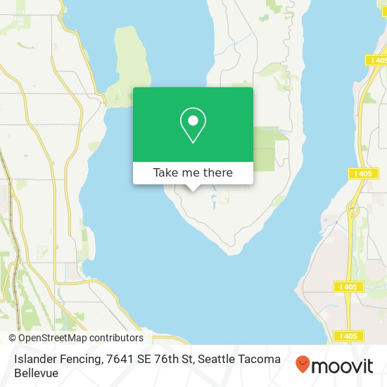 Islander Fencing, 7641 SE 76th St map
