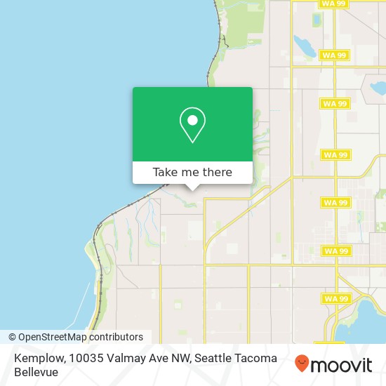 Mapa de Kemplow, 10035 Valmay Ave NW