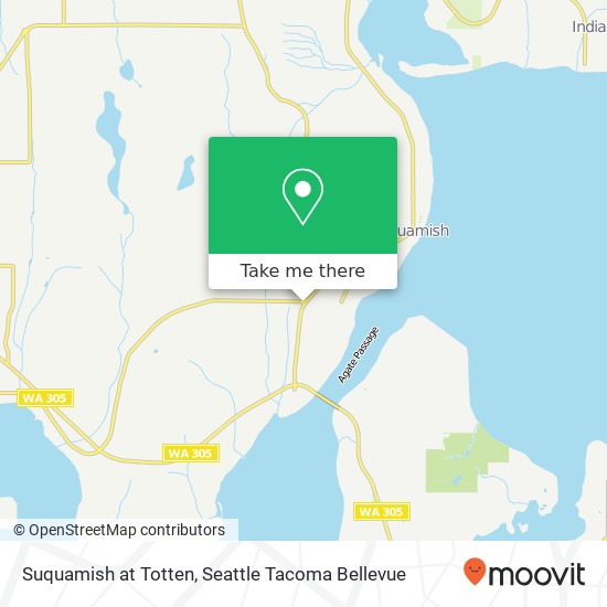 Suquamish at Totten map