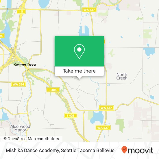 Mapa de Mishika Dance Academy