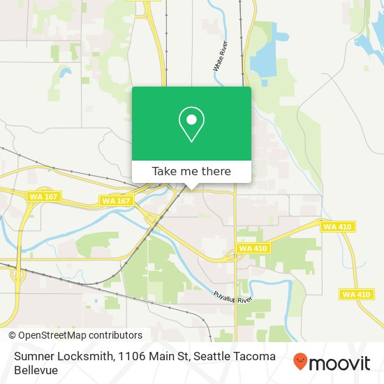 Sumner Locksmith, 1106 Main St map