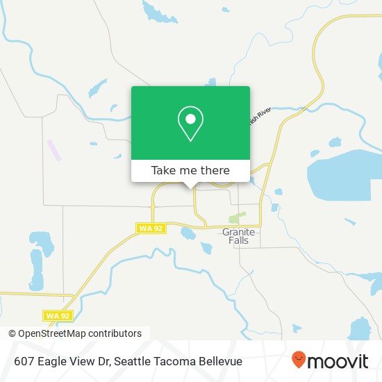 607 Eagle View Dr, Granite Falls, WA 98252 map