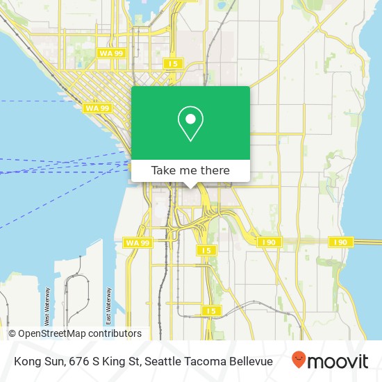 Kong Sun, 676 S King St map