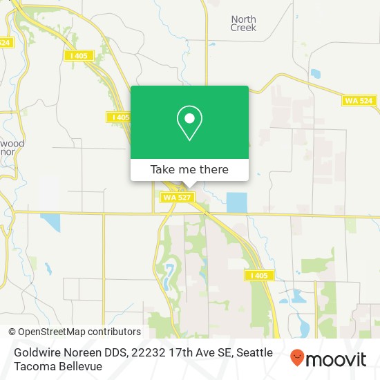 Goldwire Noreen DDS, 22232 17th Ave SE map