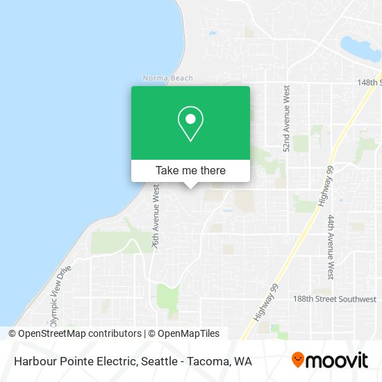 Harbour Pointe Electric map