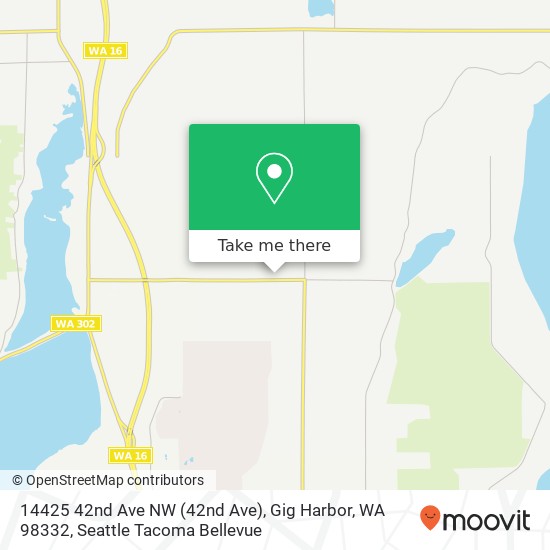 14425 42nd Ave NW (42nd Ave), Gig Harbor, WA 98332 map