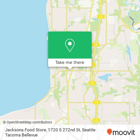 Jacksons Food Store, 1720 S 272nd St map