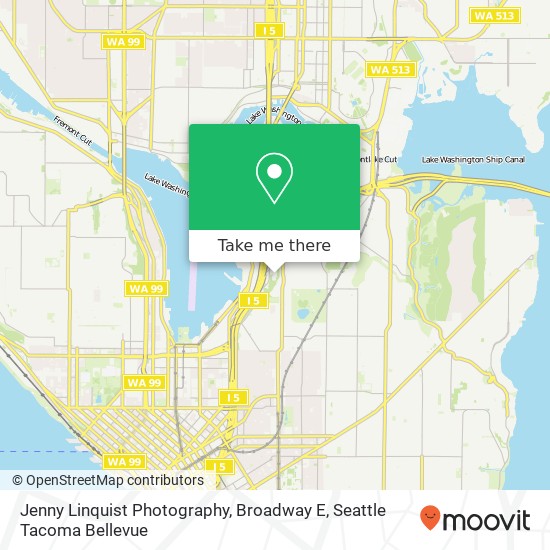 Jenny Linquist Photography, Broadway E map